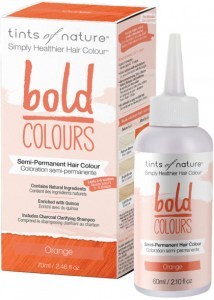TINTS OF NATURE Bold Colours (Semi-Permanent Hair Colour) Orange 70ml