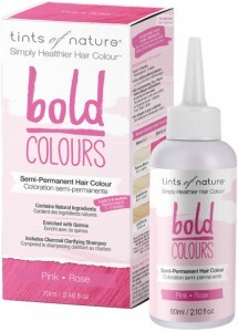 TINTS OF NATURE Bold Colours (Semi-Permanent Hair Colour) Pink 70ml