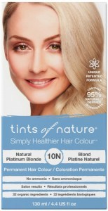 TINTS OF NATURE Permanent Hair Colour 10N (Natural Platinum Blonde)