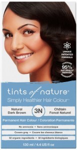 TINTS OF NATURE Permanent Hair Colour 3N (Natural Dark Brown)