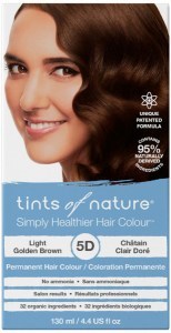 TINTS OF NATURE Permanent Hair Colour 5D (Light Golden Brown)