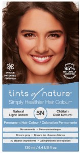 TINTS OF NATURE Permanent Hair Colour 5N (Natural Light Brown)