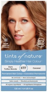 TINTS OF NATURE Permanent Hair Colour 6TF (Dark Toffee Blonde)