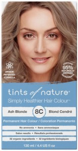 TINTS OF NATURE Permanent Hair Colour 8C (Ash Blonde)