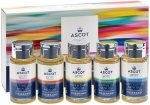 TISSERAND Ascot Bath Oil Collection (Mixed) 15ml x 5 Pack