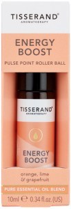 TISSERAND Essential Oil Blend Pulse Point Roller Ball Energy Boost 10ml
