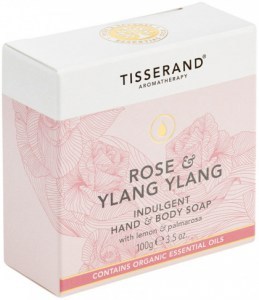 TISSERAND Soap Hand Body Indulgent Rose & Ylang Ylang 100g