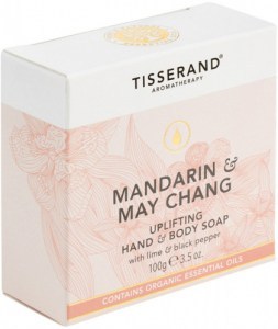 TISSERAND Soap Hand Body Uplifting Mandarin & May Chang 100g