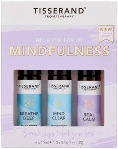 TISSERAND The Little Box of Mindfulness Roller Ball Kit 10ml x 3 Pack