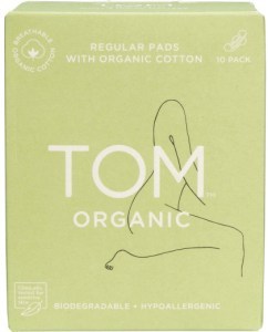 Tom Organic Pads Regular 6x10pk