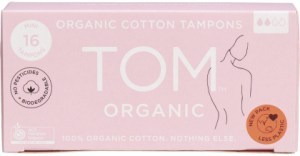 Tom Organic Tampons Mini 12x16pk