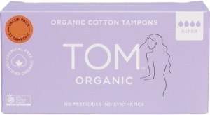 Tom Organic Tampons Super 6x32pk