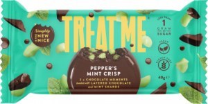 Treat Me Pepper's Mint Crisp Moments  15x40g
