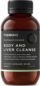 Tropeaka Body and Liver Cleanse  120Caps