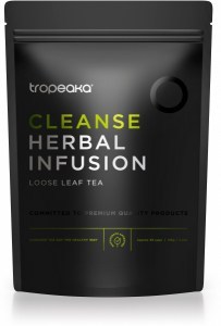 Tropeaka Organic CLEANSE HERBAL INFUSION Loose Leaf Tea G/F 125g Pouch