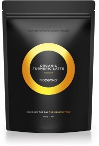 Tropeaka Organic TURMERIC LATTE Powder  200g Pouch