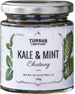 Turban Chopsticks Chutney Kale & Mint 190g
