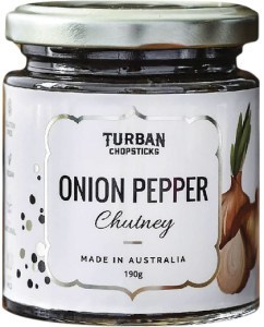 Turban Chopsticks Chutney Onion Pepper 190g