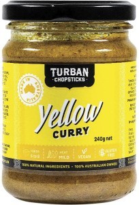 Turban Chopsticks Curry Paste Yellow Curry 240g