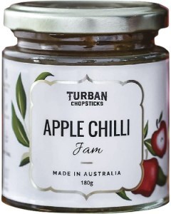 Turban Chopsticks Jam Apple Chilli 180g