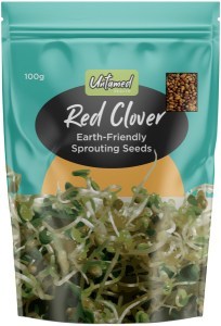 Untamed Organic Red Clover Sprouting Seeds  100g
