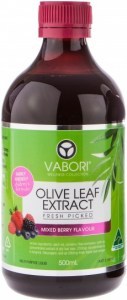 Vabori Olive Leaf Extract Mixed Berry  500ml