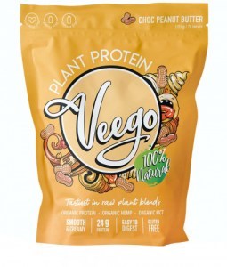 Veego Plant Protein Powder- Choc Peanut Butter  1.12kg - 28 Serves
