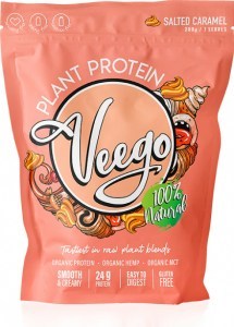 Veego Plant Protein Powder - Salted Caramel  280g - 8 Serves
