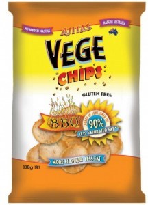 Vege Chips BBQ 6x100g