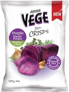 Vege Deli Crisps Purple Sweet Potato 5x100g