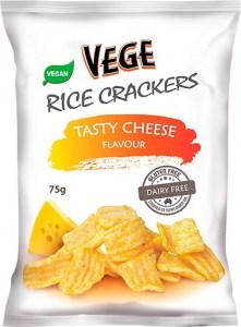 Vege Rice Cracker Cheese  75g
