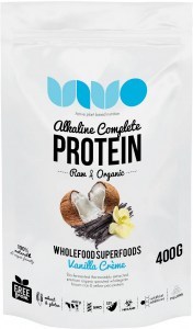 VIVO Organic Alkaline Complete Plant Protein Vanilla Creme 400g