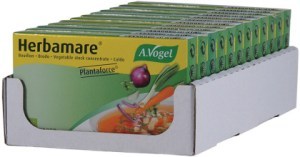 VOGEL Organic Herbamare Bouillon Vegetable Stock Cubes (11g x 8) 1 Pack x 12 Display