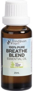 Vrindavan Essential Oil 100% Breathe Blend 25ml