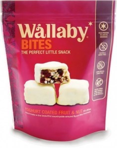 Wallaby Bites Yoghurt Fruit&Nut Tray 150g