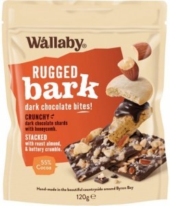 Wallaby Rugged Bark Honeycomb Crumble  120g