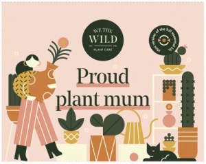 WE THE WILD PLANT CARE Proud Plant Mum Mini Plant Care Kit