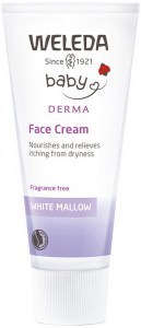 WELEDA BABY DERMA Organic Face Cream White Mallow (Fragrance Free) 50ml