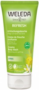 WELEDA Organic Creamy Body Wash Refresh (Citrus) 200ml