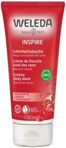 WELEDA Organic Creamy Body Wash Inspire (Pomegranate) 200ml