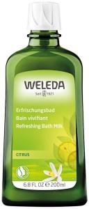WELEDA Organic Bath Milk Refreshing (Citrus) 200ml