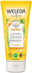 WELEDA Organic Aroma Shower Gel Energy (Ginger + Citronella + Cedarwood) 200ml