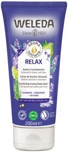 WELEDA Organic Aroma Shower Gel Relax (Lavender + Bergamot + Vetiver) 200ml