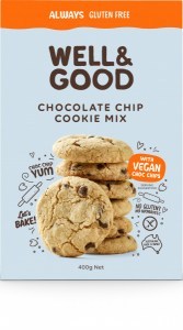 Well And Good Choc Chip Cookie Mix  400g