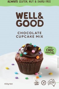 Well And Good Chocolate Cupcake Mix & Choc Frosting  450g