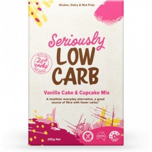 Seriously Low Carb Vanilla Cake & Cupcake Mix  250g
