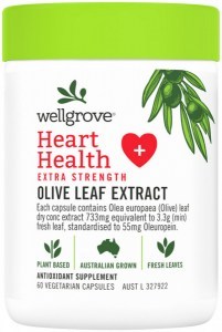 WELLGROVE Olive Leaf Extract Heart Health 60vc