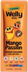 Welly Kids Mango Passion Instant Smoothie 5-Pack (110g)