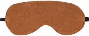 Wheatbags Love Eye Mask Luxe Linen Copper  