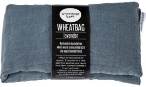 Wheatbags Love Wheatbag Luxe Linen Slate Lavender Scented  